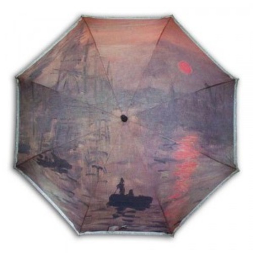 네모네 - 명화 인상(해돋이) 자동 우산