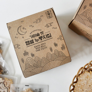네모네 - 누룽지 호롱칩 선물세트 (10개입) / 다이어트간식 현미과자 귀리과자